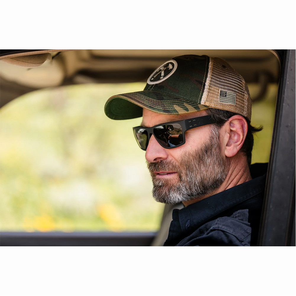 Protective Glasses Gatorz (Limited Edition) JACK CARR DELTA — ANSI Z87+, Black Tomahawks