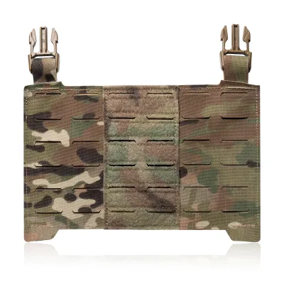 Ulepszony nosiciel płyt GHOST GEN5 z plackardem do AK/AR, z boczną ochroną balistyczną klasy 1. Kolor Multicam/MultiCam.