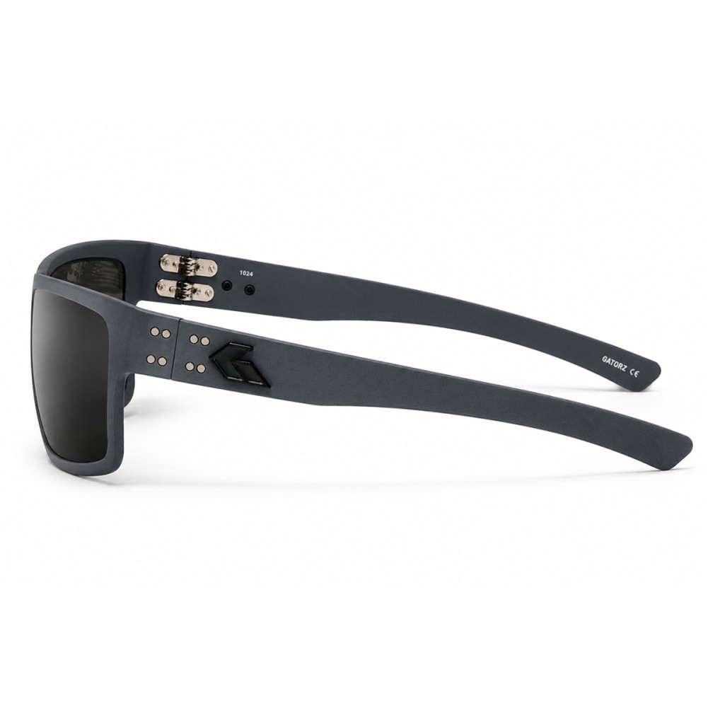 Gatorz Rig Protective Glasses — ANSI Z87+, Slate Cerakote, Smoke