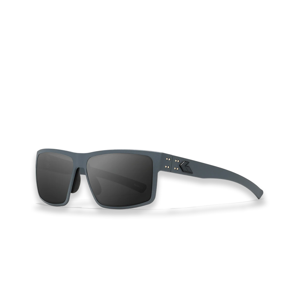 Gatorz Rig Protective Glasses — ANSI Z87+, Slate Cerakote, Smoke