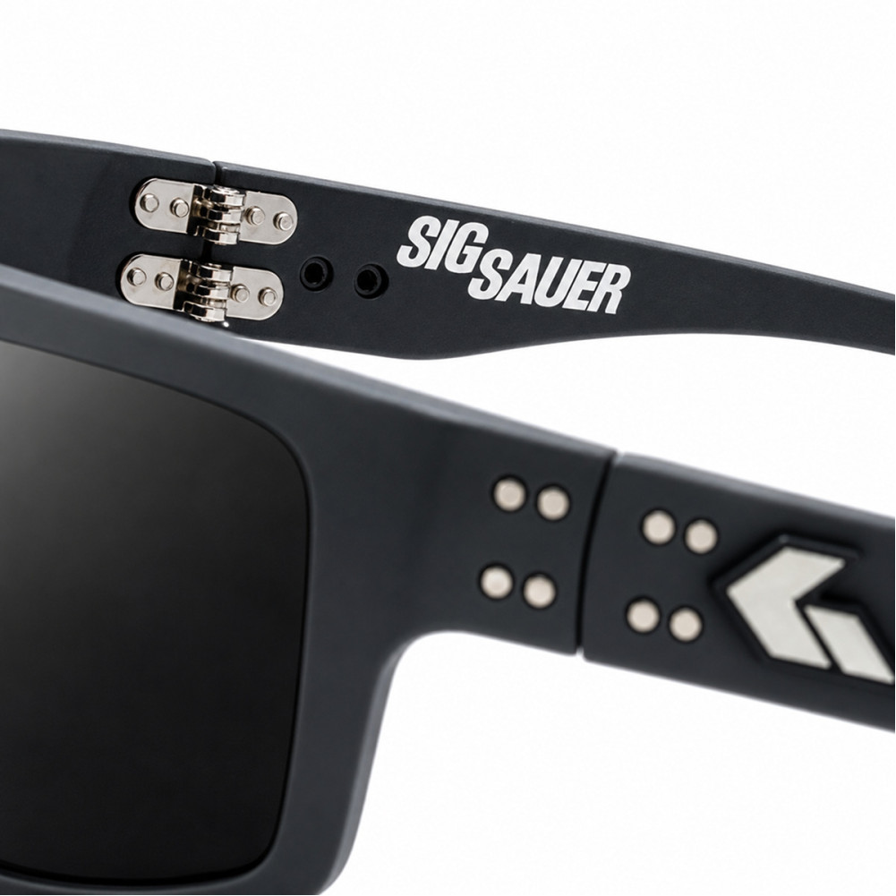 Okulary Ochronne Gatorz SIG SAUER Marauder — ANSI Z87+, Edycja Limitowana, Dark Gray, Polarized Smoke