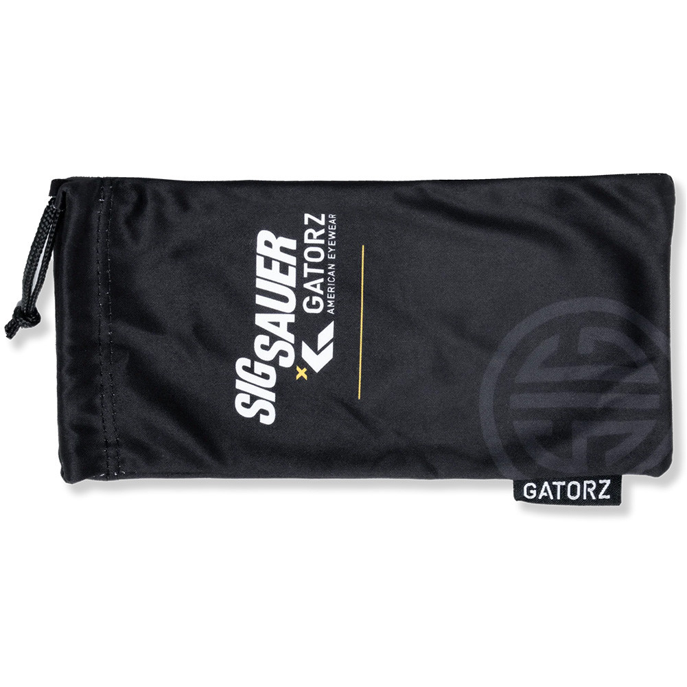 Gatorz SIG SAUER Marauder Protective Glasses — ANSI Z87+, Limited Edition, Dark Gray, Polarized Smoke