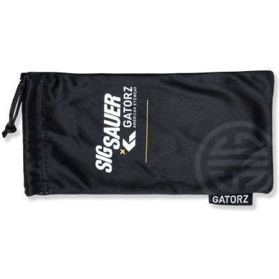 Gatorz SIG SAUER Marauder Protective Glasses — ANSI Z87+, Limited Edition, Dark Gray, Polarized Smoke