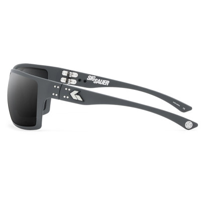 Gatorz SIG SAUER Marauder Protective Glasses — ANSI Z87+, Limited Edition, Dark Gray, Polarized Smoke