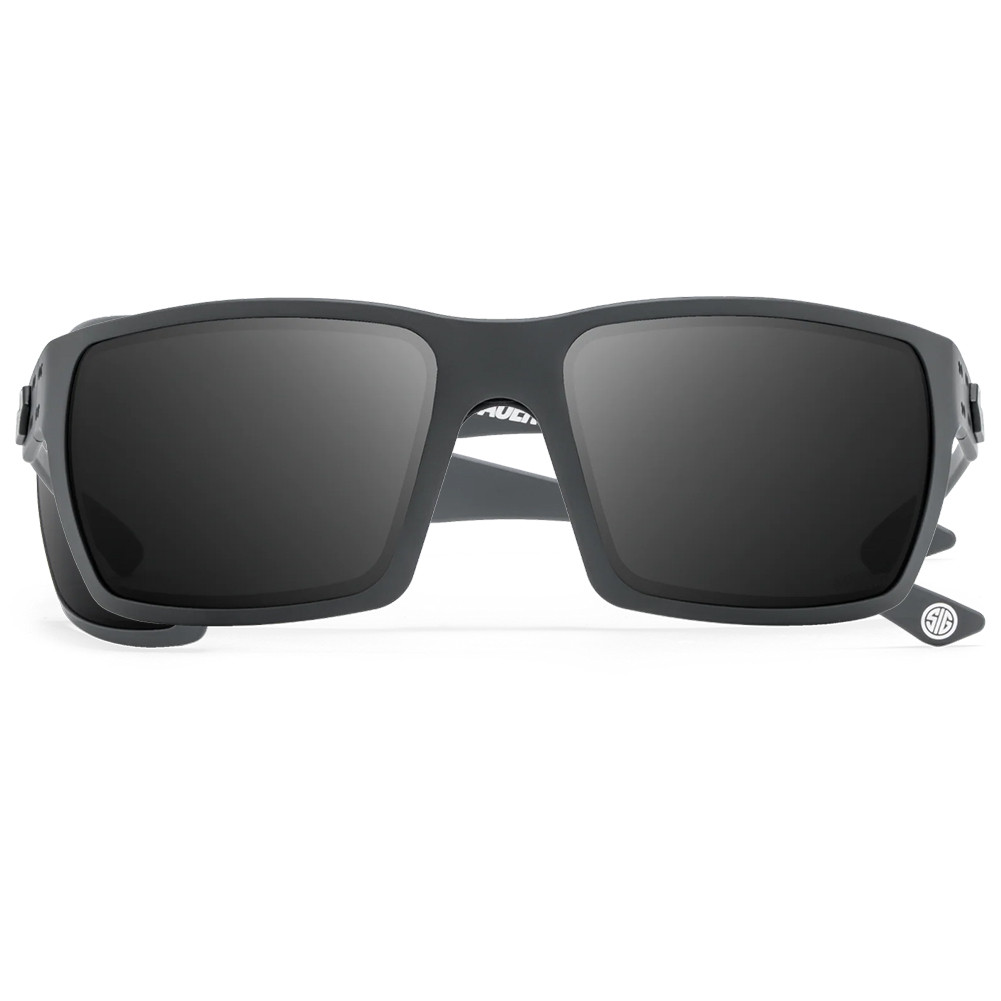Gatorz SIG SAUER Marauder Protective Glasses — ANSI Z87+, Limited Edition, Dark Gray, Polarized Smoke