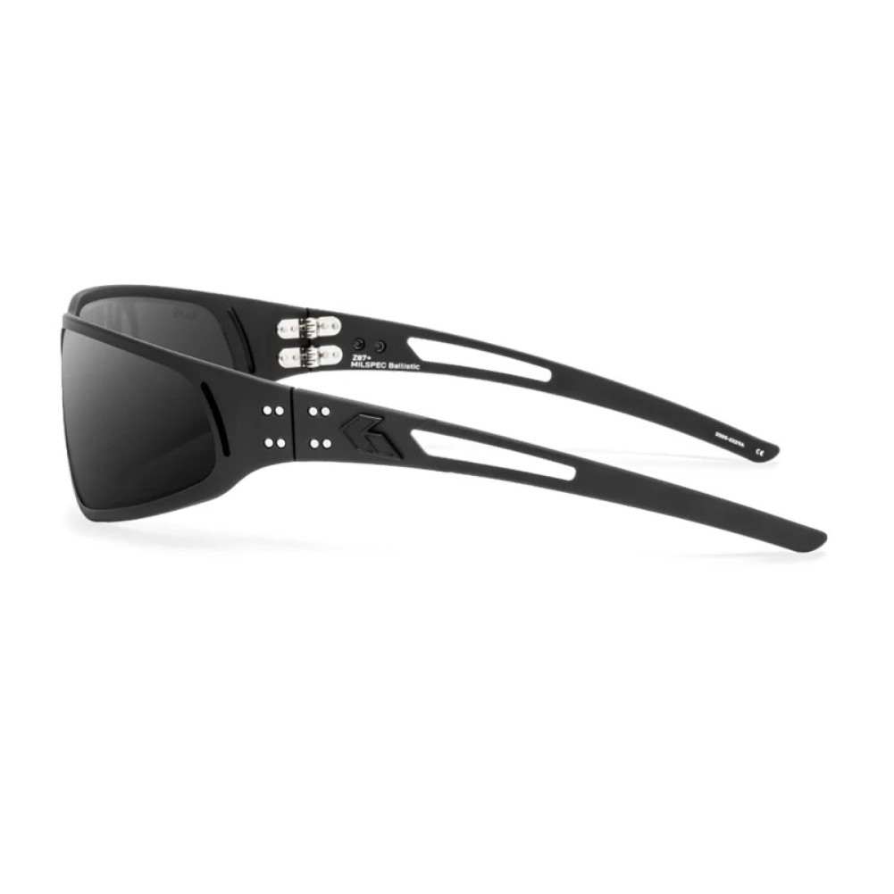 Защитные очки Gatorz Revenant — ANSI Z87+, MILSPEC Ballistic, Чёрные
