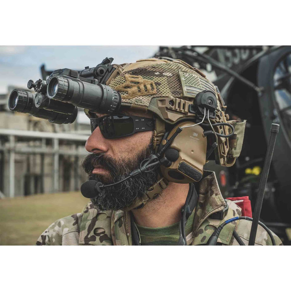 Protective Glasses Gatorz Magnum Photochromic ANSI Z87.1 Mil-Spec Ballistic, Black Cerakote