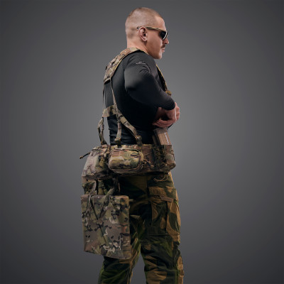 Ремінно-плечова система Ghost Gen5 V4 з SQUADRON. з балістичним захистом 1-го класу. Колір Мультикам