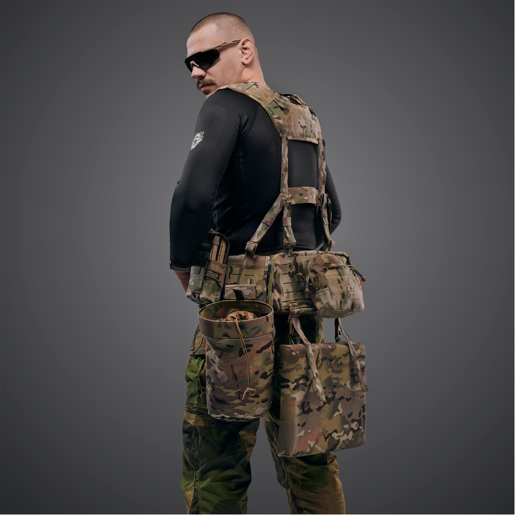 Ремінно-плечова система Ghost Gen5 V4 з SQUADRON Original USA. Колір Мультикам USA