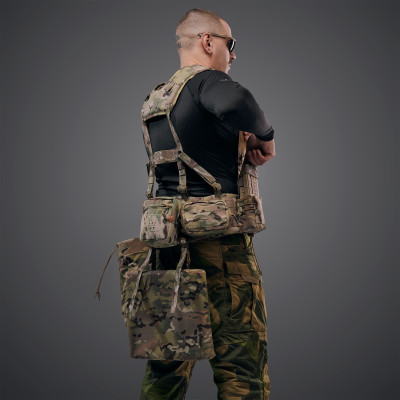 Ремінно-плечова система Ghost Gen5 V4 з SQUADRON Original USA. Колір Мультикам USA