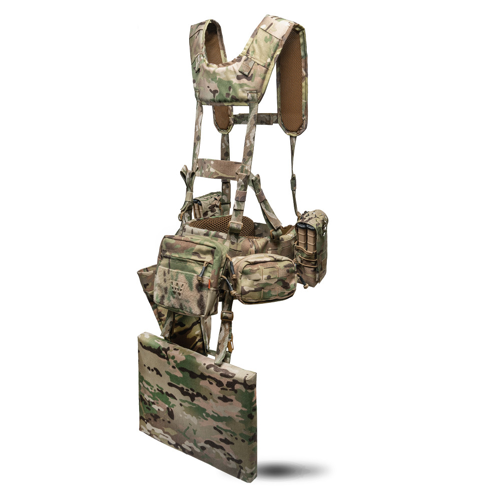 Ремінно-плечова система Ghost Gen5 V4 з SQUADRON Original USA. Колір Мультикам USA
