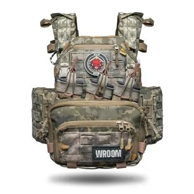 Полегшений бронежилет 6 класу Ghost Performance V1 з керамічними бронеплитами + плакард