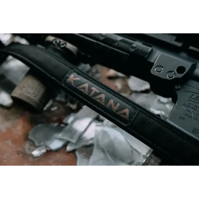 Збройовий ремінь Ragnarok Katana двоточковий. Колір Black