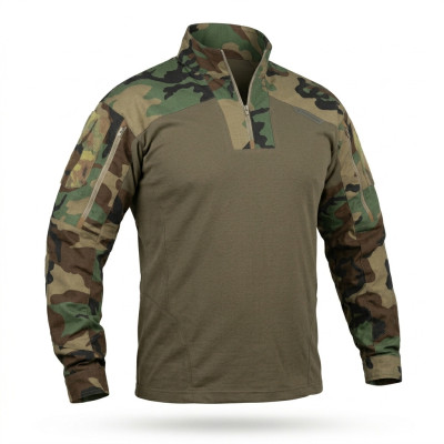 Лімітована тактична сорочка WroomxCombator Breathable для польових умов. Колір Multicam Woodland