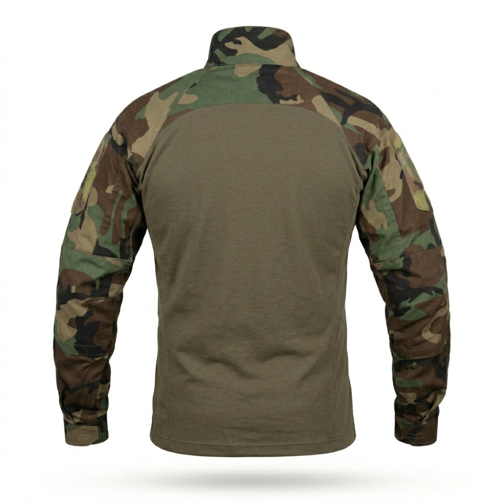 Лімітована тактична сорочка WroomxCombator Breathable для польових умов. Колір Multicam Woodland