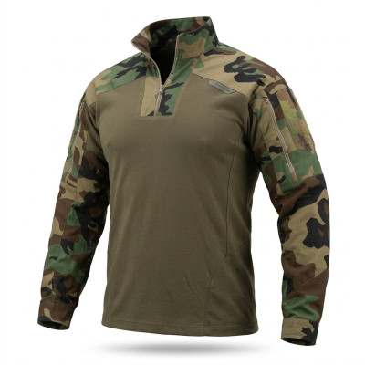 Лімітована тактична сорочка WroomxCombator Breathable для польових умов. Колір Multicam Woodland