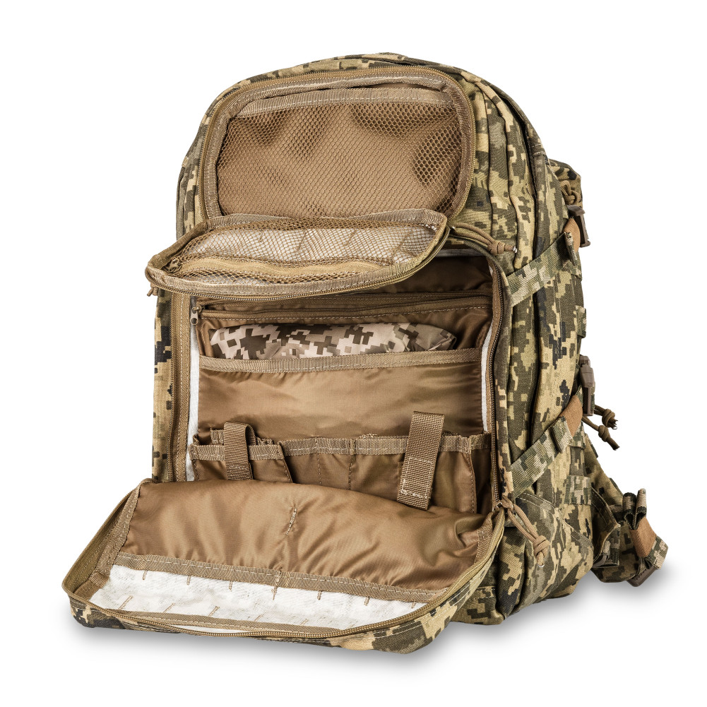 Тактичний рюкзак NOVA на 40л. Cordura 1000D. Колір Піксель