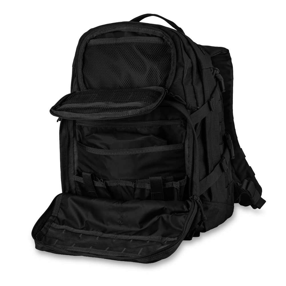 Тактичний рюкзак NOVA на 40л. Cordura 1000D. Колір Чорний