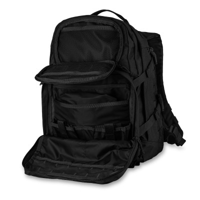 Тактичний рюкзак NOVA на 40л. Cordura 1000D. Колір Чорний