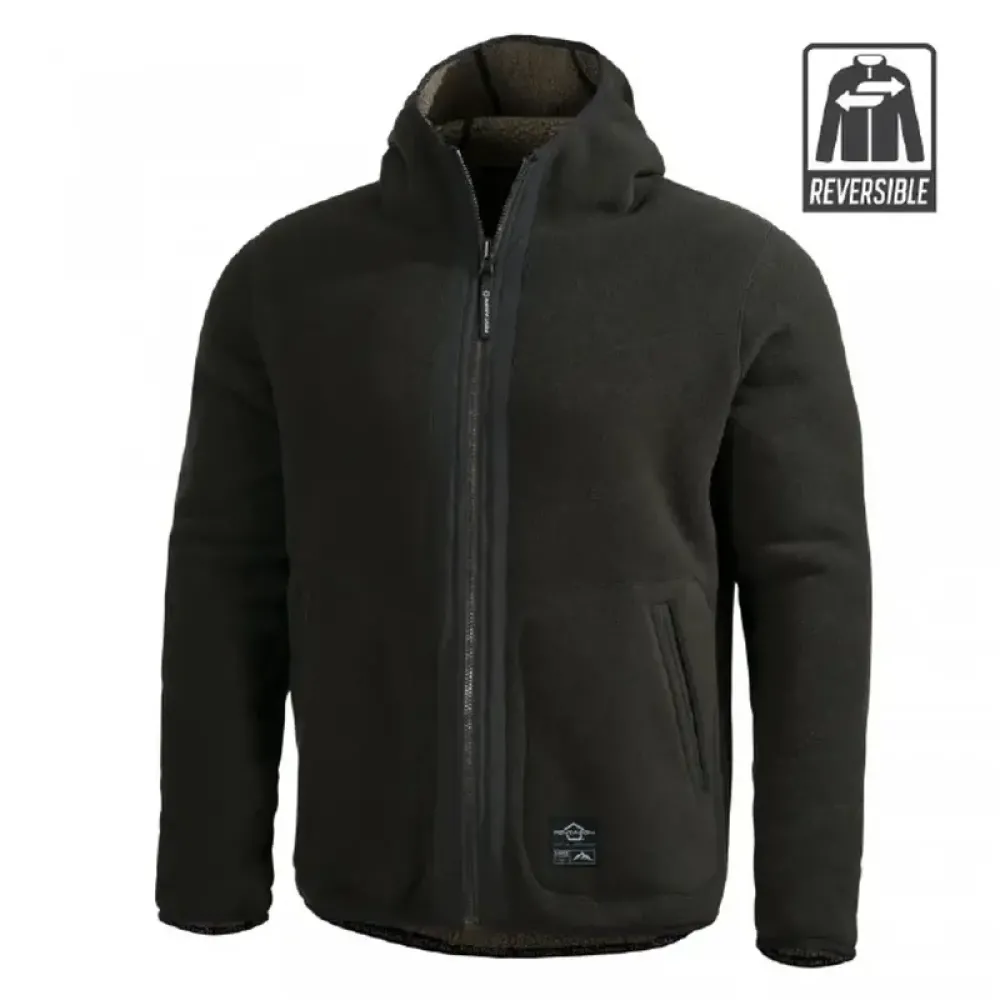 Флісова куртка-кофта Pentagon IANOS SHERPA 2-IN-1, Колір Оливковий