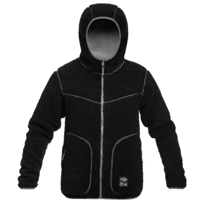 Флісова куртка-кофта Pentagon IANOS SHERPA 2-IN-1, Колір Чорний