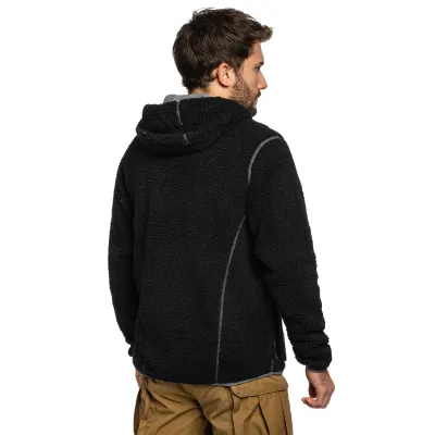 Флісова куртка-кофта Pentagon IANOS SHERPA 2-IN-1, Колір Чорний