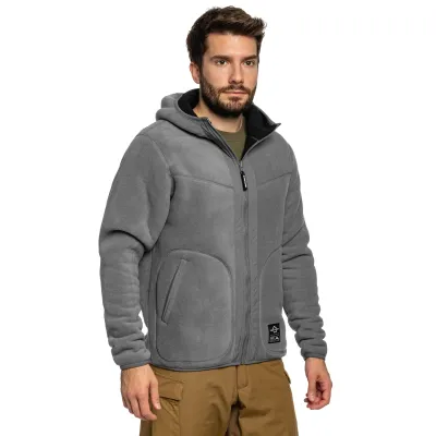 Флісова куртка-кофта Pentagon IANOS SHERPA 2-IN-1, Колір Чорний