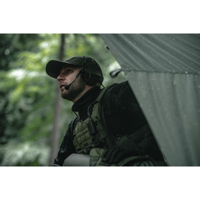 Активні тактичні навушники 3M PELTOR ComTac VIII (MT14H418A-36 GN). Колір Оливковий
