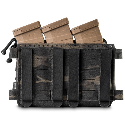 Fully equipped admin platform pouch Plakard Performance GENII. Color Multicam Black USA