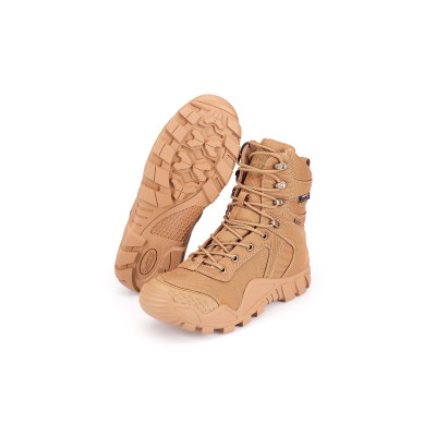 Alpine Crown Predator tactical boots. Color Khaki