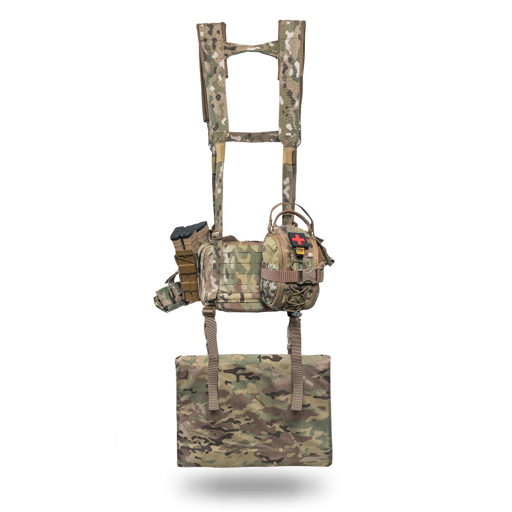 Ghost Gen4 V4 Load-Bearing System (LBE) with Level 1 Ballistic Protection, Color Multicam