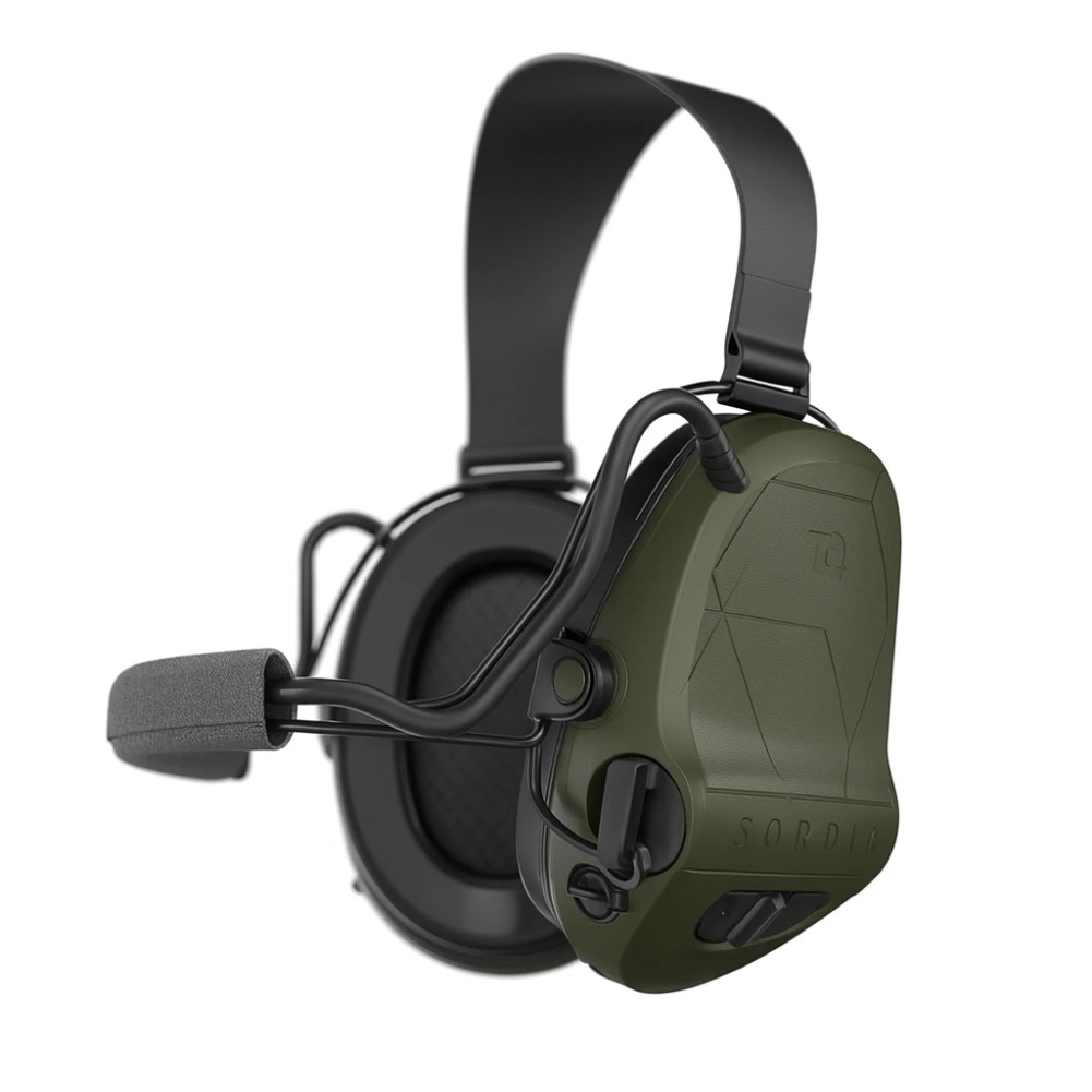 Активні навушники Sordin Supreme T2 Neckband . Колір Оливковий