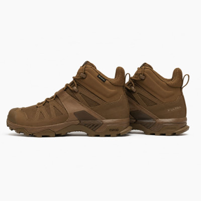 Берці тактичні Salomon X Ultra Forces Mid GTX. Колір Койот
