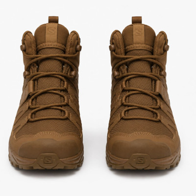 Берці тактичні Salomon X Ultra Forces Mid GTX. Колір Койот