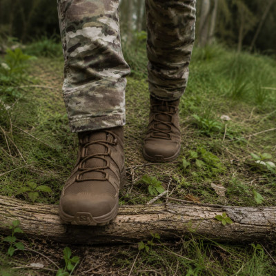 Берці тактичні Salomon X Ultra Forces Mid GTX. Колір Койот