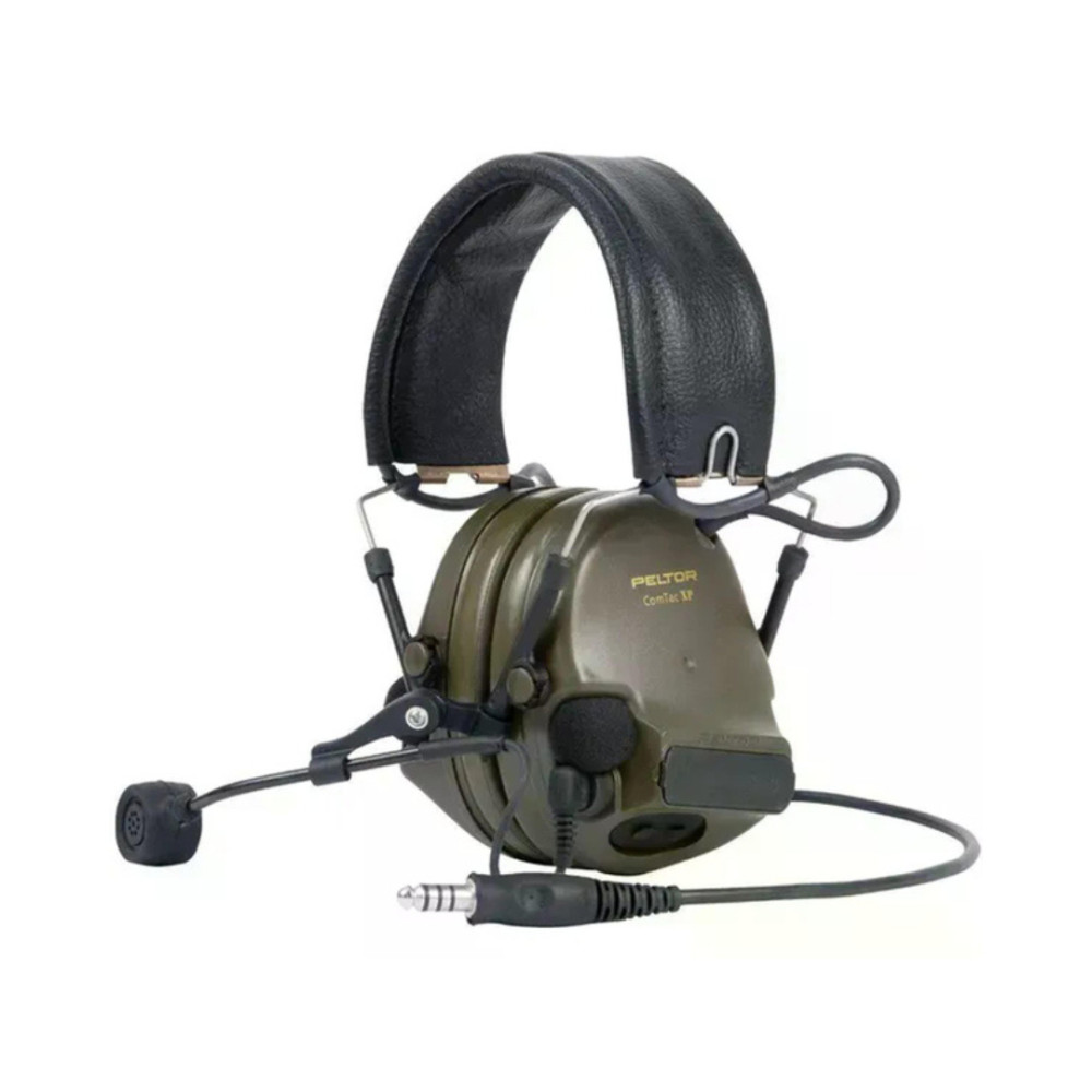 Активні тактичні навушники 3M PELTOR ComTac XPI Headset NATO (MT20H682FB-38). Колір Оливковий