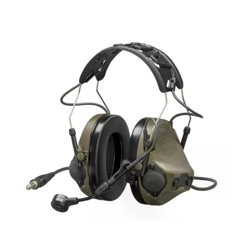 Активні тактичні навушники 3M PELTOR ComTac VIII (MT14H418A-86 GN). Колір Оливковий