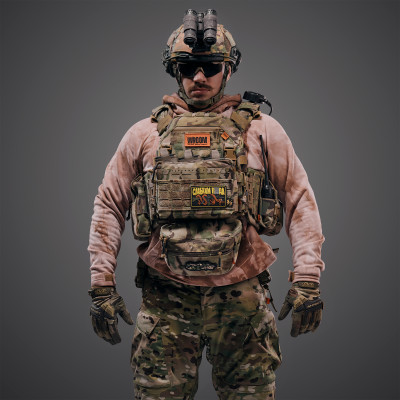 Бронежилет 6 класу GHOST GEN5 V2+ з балістичний захист 2-го класу. Колір Мультикам/MultiCam USA