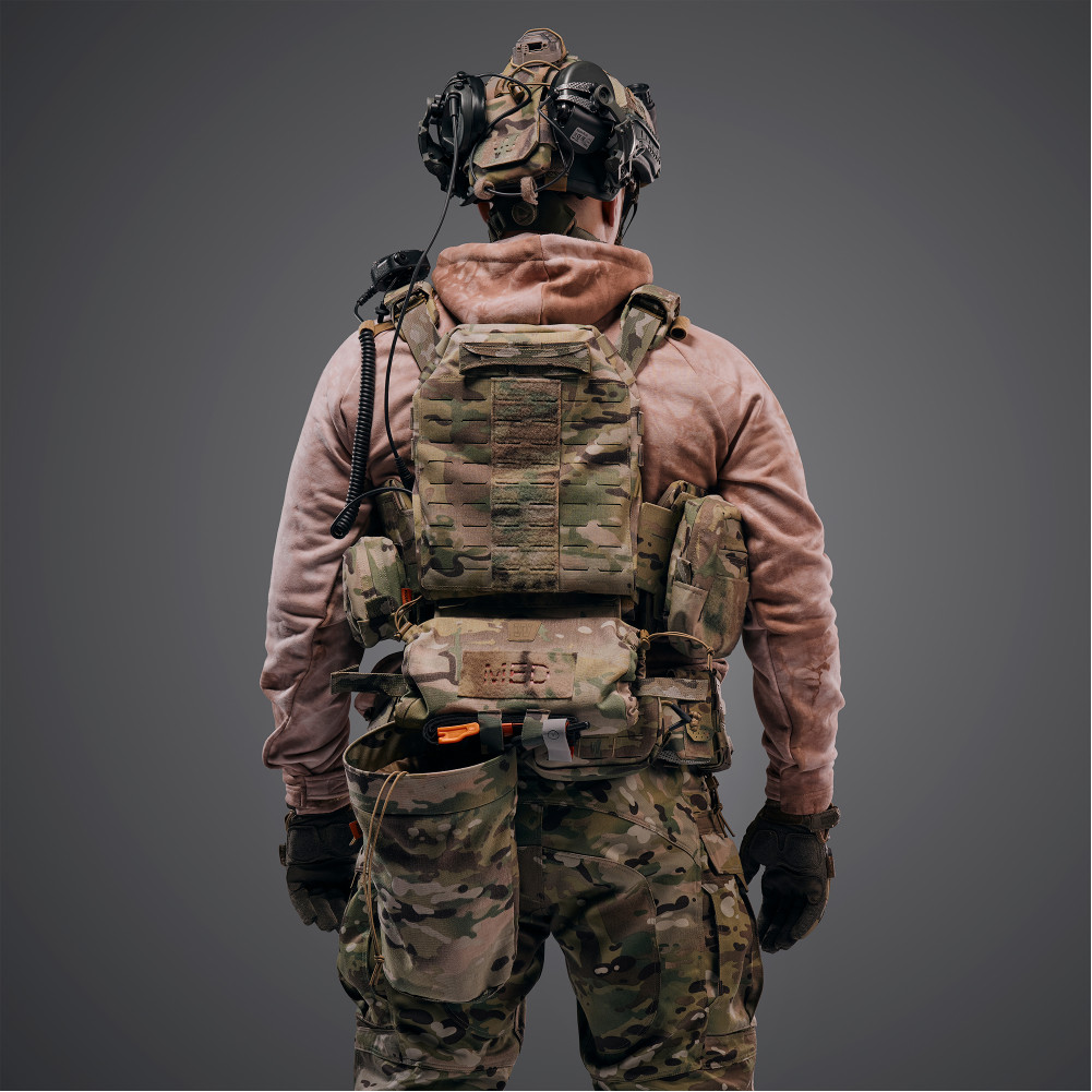 Бронежилет 6 класу GHOST GEN5 V2+ з балістичний захист 2-го класу. Колір Мультикам/MultiCam USA