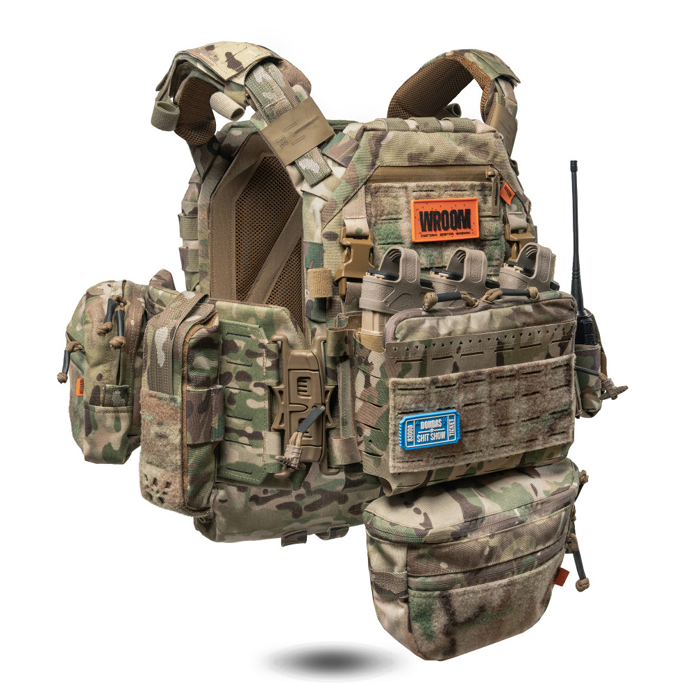 Бронежилет 6 класу GHOST GEN5 V2+ з балістичний захист 2-го класу. Колір Мультикам/MultiCam USA