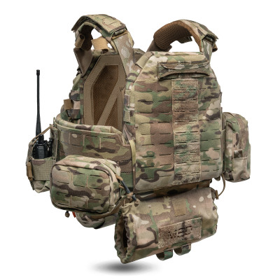 Комплект плитоноска GHOST GEN5 V2 з РПС з балістичним захистом 1 класу, колір Мультикам USA