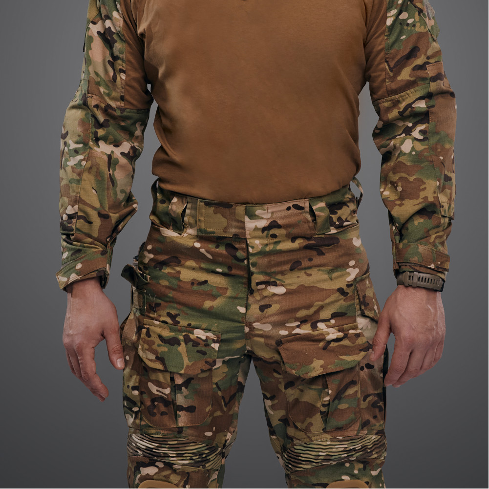 Uniform set: WROOM PRO (Combat shirt + Pants). Color Multicam