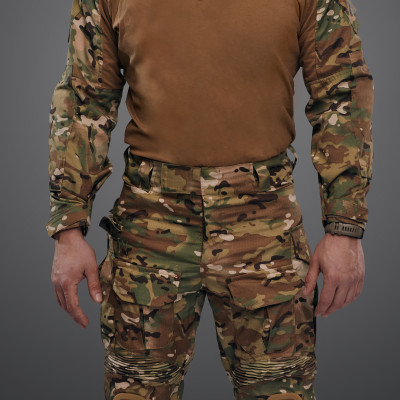 Uniform set: WROOM PRO (Combat shirt + Pants). Color Multicam