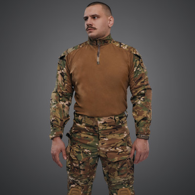 Uniform set: WROOM PRO (Combat shirt + Pants). Color Multicam