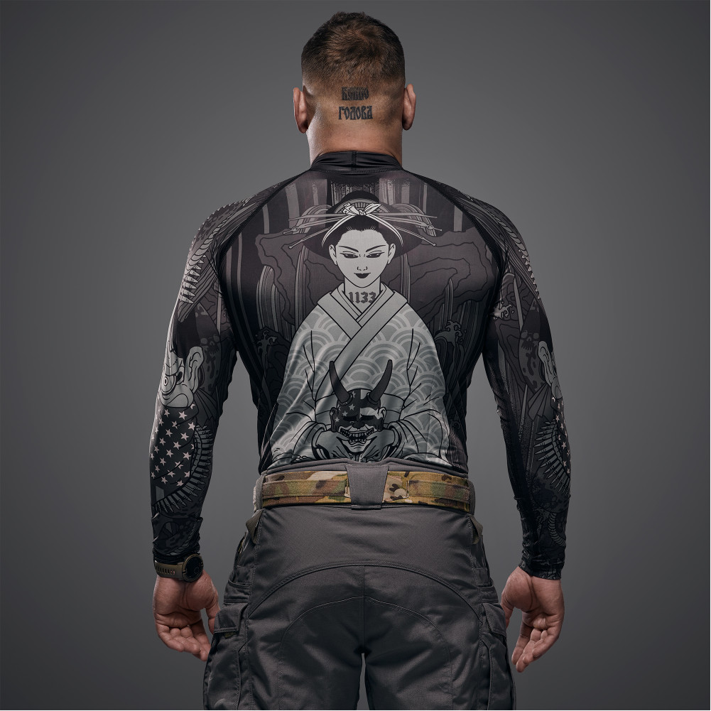 Рашгард тактичний Katana Wroomx1133. Колір Grey