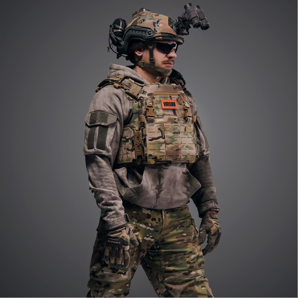 Бронежилет 6-го класу GHOST GEN5+ PRO з балістичний захист 2-го класу. Колір Мультикам/MultiCam USA