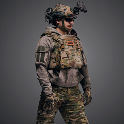 Бронежилет 6-го класу GHOST GEN5+ PRO з балістичний захист 2-го класу. Колір Мультикам/MultiCam USA