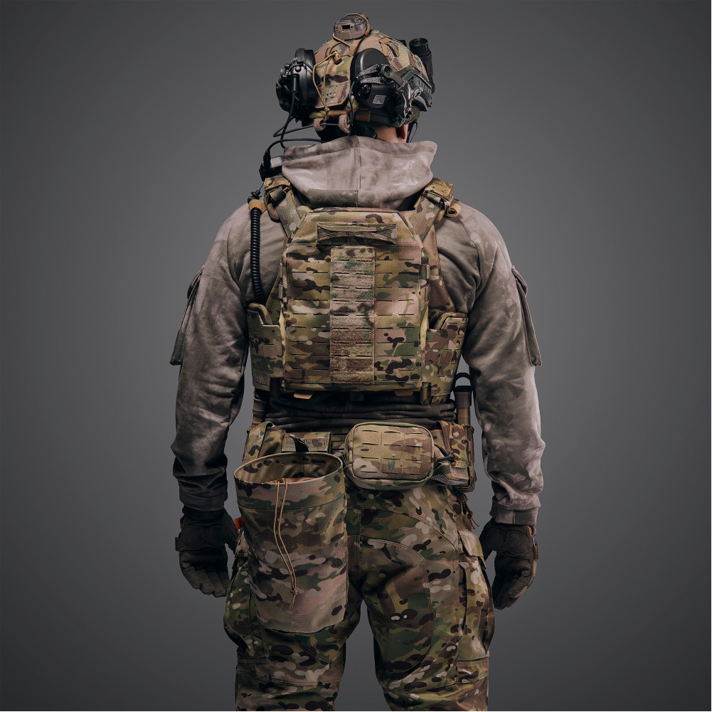 Бронежилет 6-го класу GHOST GEN5 PRO V1+ з балістичний захист 2-го класу. Колір Мультикам/MultiCam USA