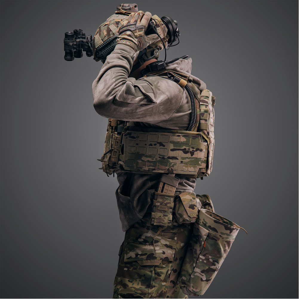 Бронежилет 6-го класу GHOST GEN5 PRO V1+ з балістичний захист 2-го класу. Колір Мультикам/MultiCam USA