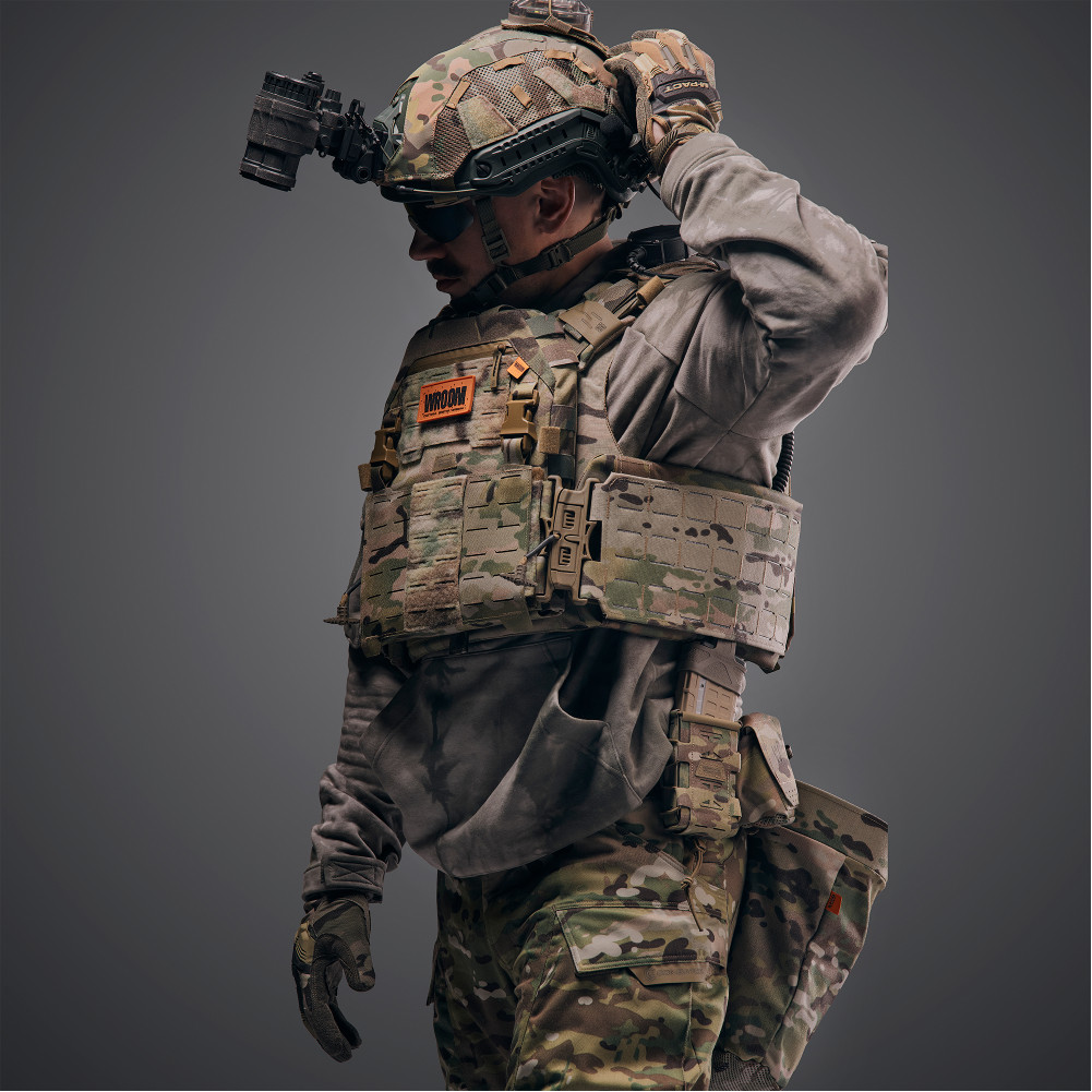 Бронежилет 6-го класу GHOST GEN5+ PRO з балістичний захист 2-го класу. Колір Мультикам/MultiCam USA